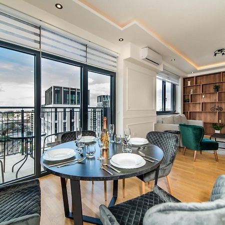 Luxury Stay In Belgrade Waterfront With Views Esterno foto